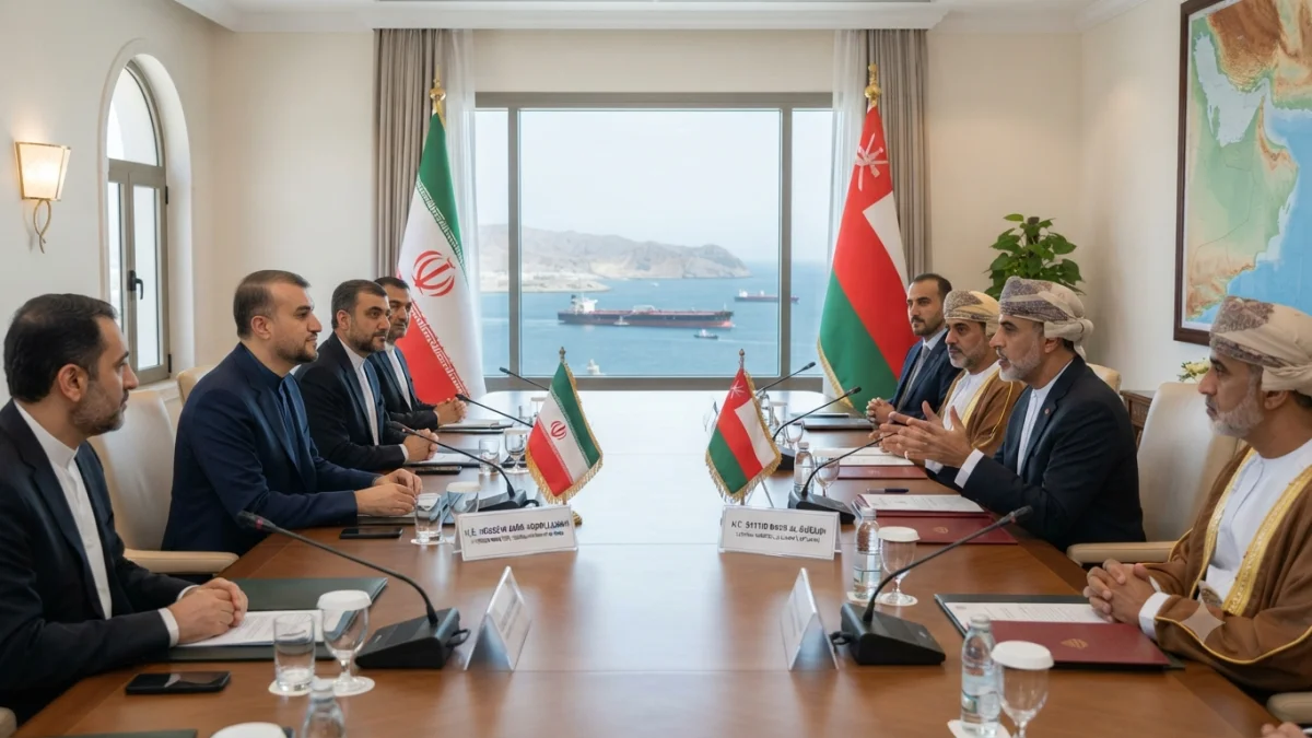 Iran-Oman Hormuz Talks Shape Global Energy Security Risks