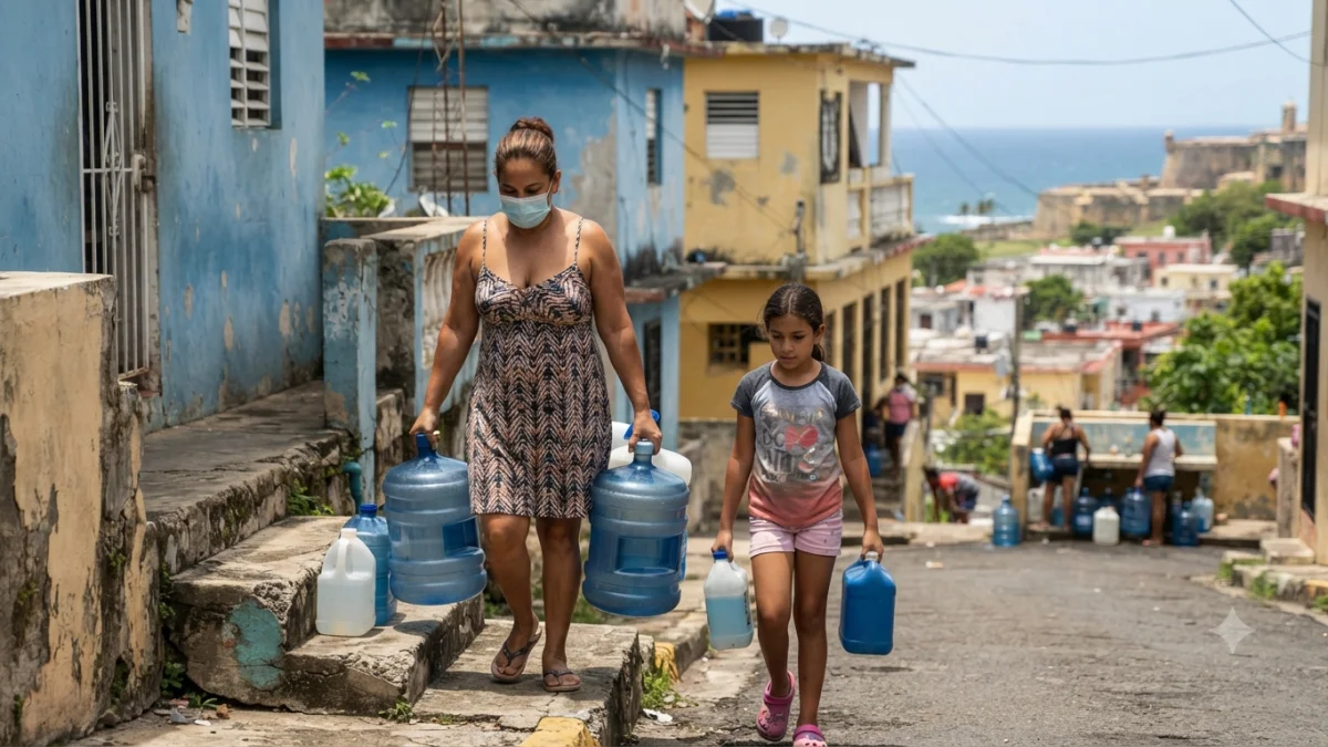 Puerto Rican Families Navigate Rotating Water Shutoffs Amid Deepening Drought