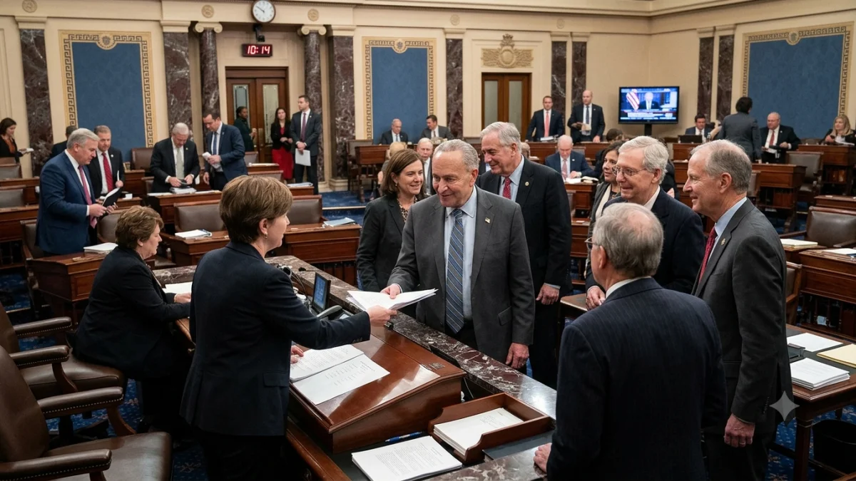 Senate Passes Stopgap Bill to Avert Shutdown
