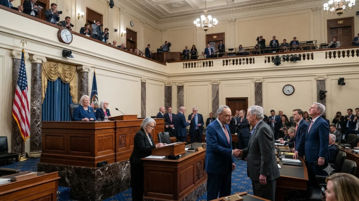 Senate Passes Stopgap Bill to Avert Government Shutdown