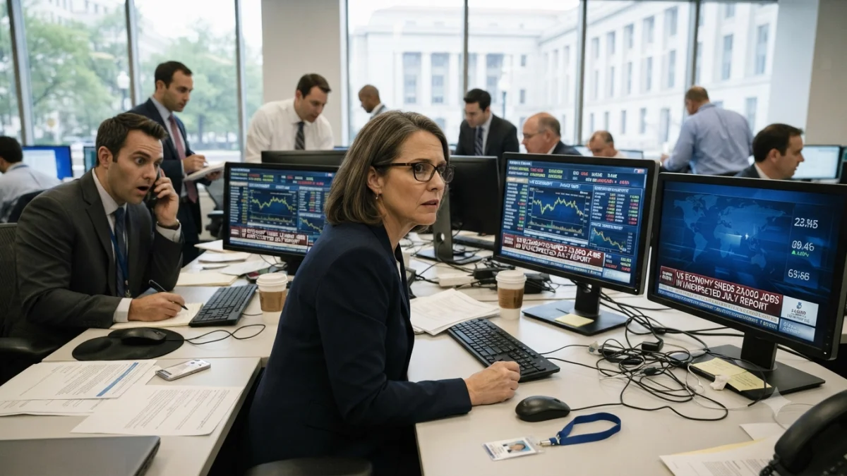 US Economy Sheds 23,000 Jobs in Unexpected July Report