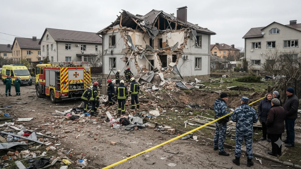 Russian Attacks Kill Four Including Child Near Kyiv