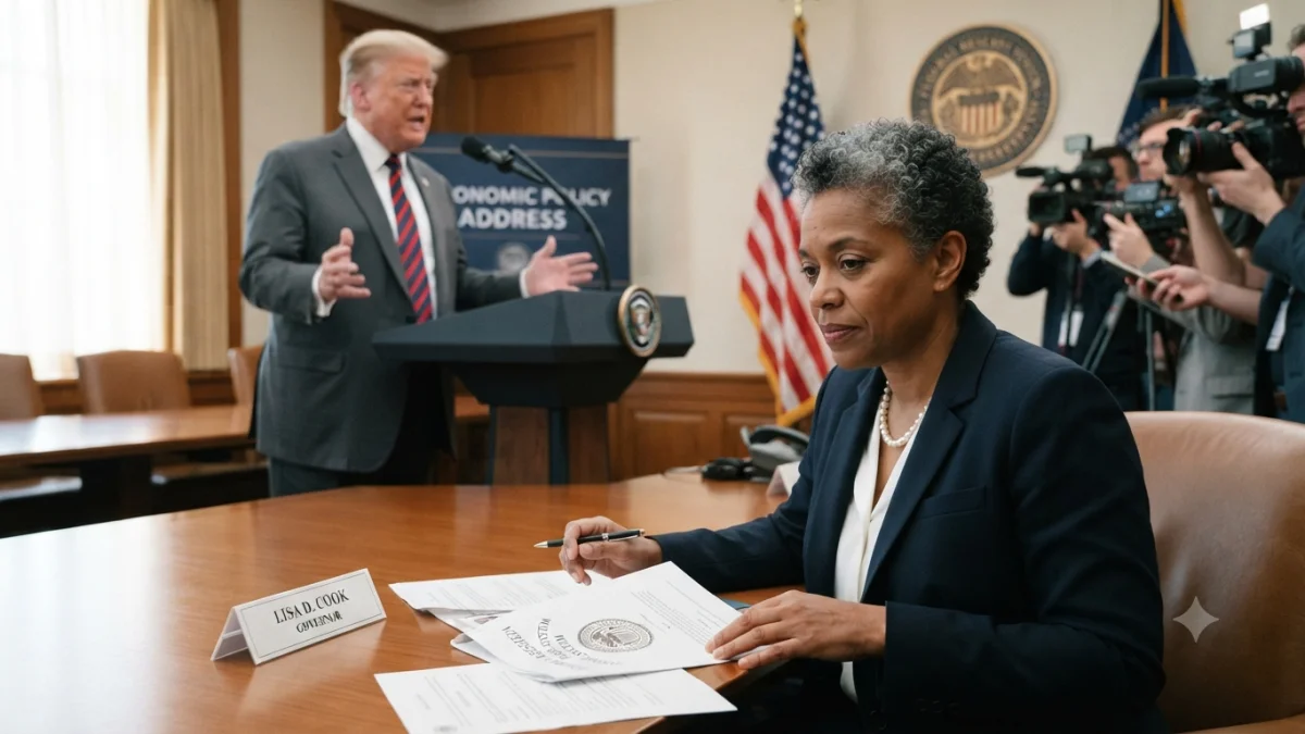 Trump Renews Effort to Remove Fed Governor Lisa Cook