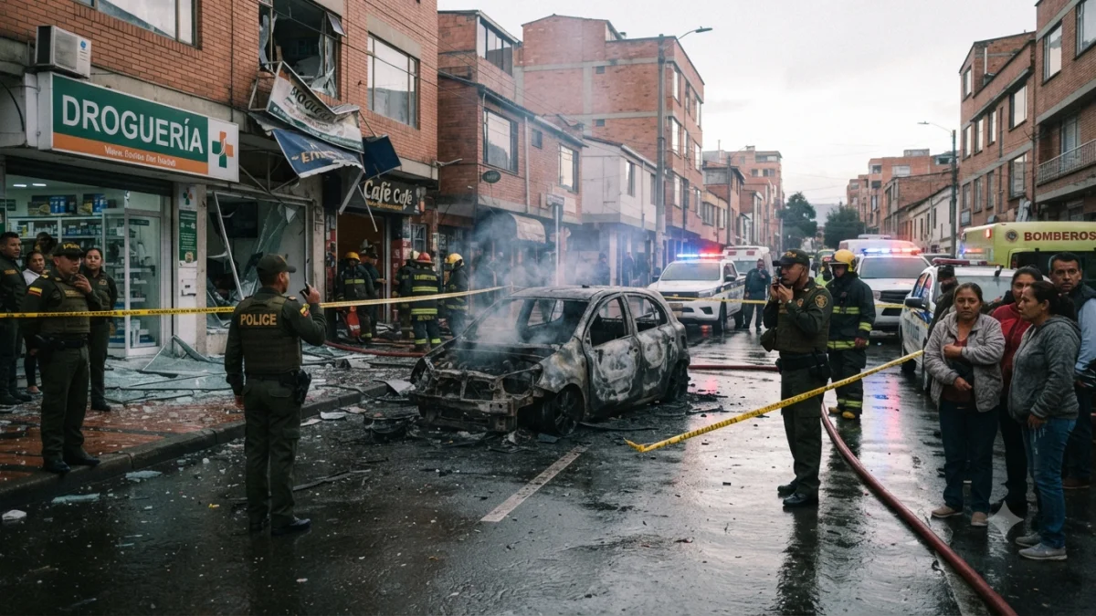 Car Bomb Explodes in Colombia After New President Inauguration