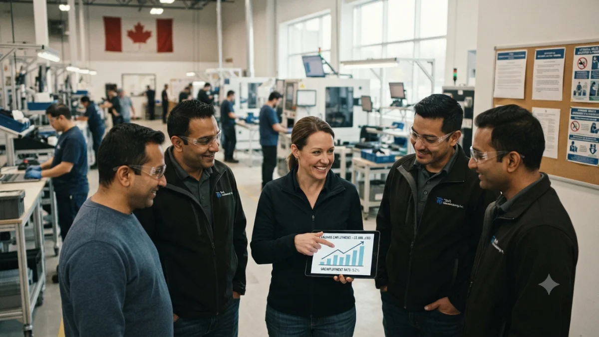 Canada Posts Strong Job Gains Unemployment Hits Two-Year Low