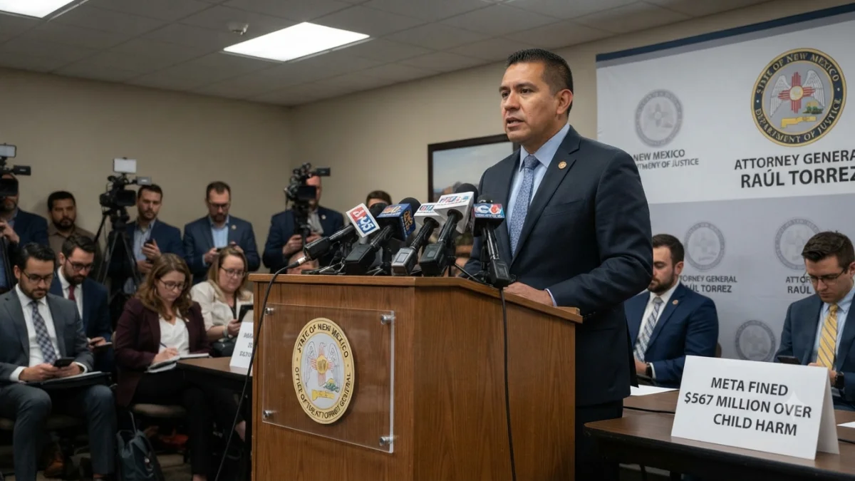 New Mexico Judge Fines Meta 567 Million Over Child Harm