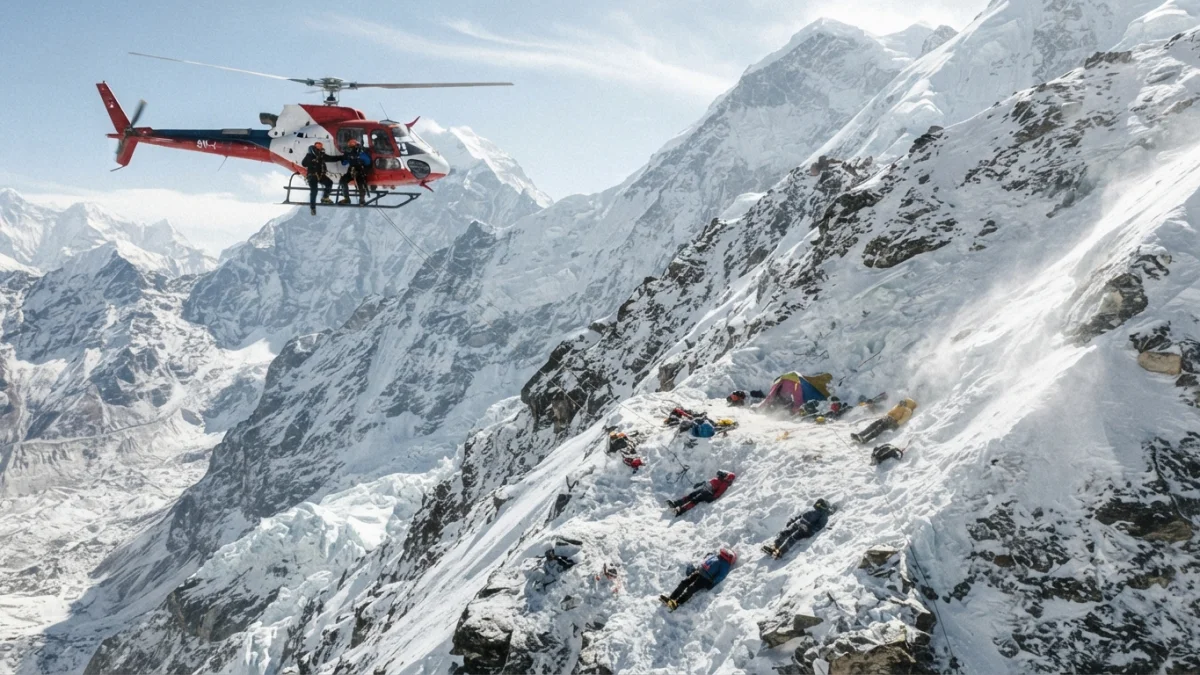 Bodies of Five Missing Climbers Spotted in Nepal