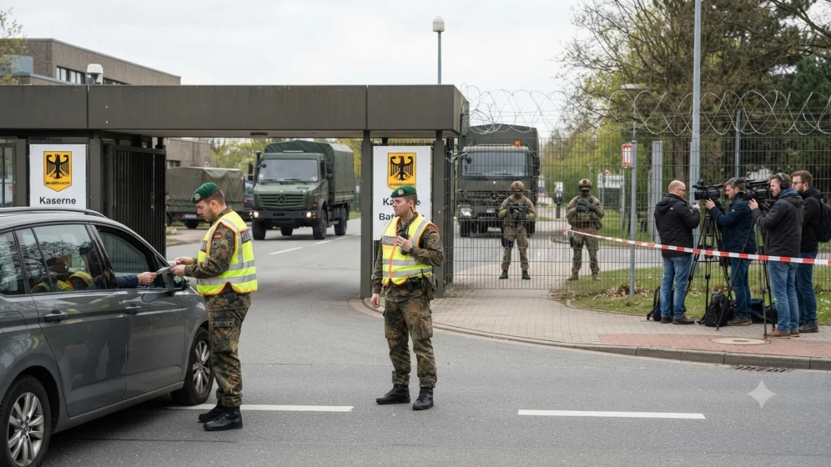 Drones Spotted Over German Military Base After Explosive Find