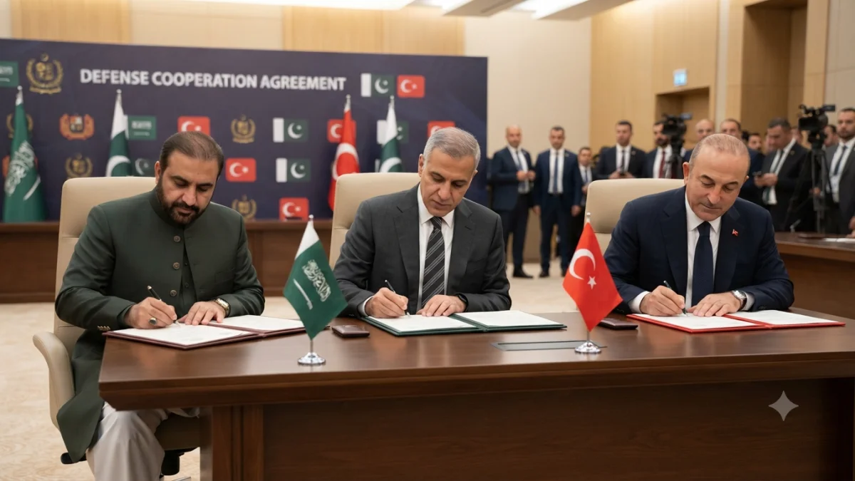 Saudi Arabia Pakistan Turkey Sign Defense Agreement