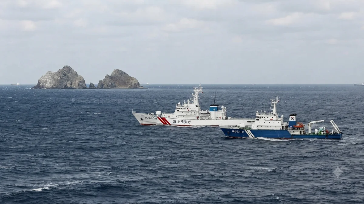 Japan Protests South Korean Maritime Survey Near Disputed Islets