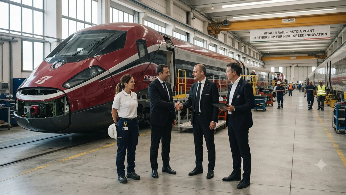 FS Italiane Plans High-Speed Rail Expansion With Hitachi