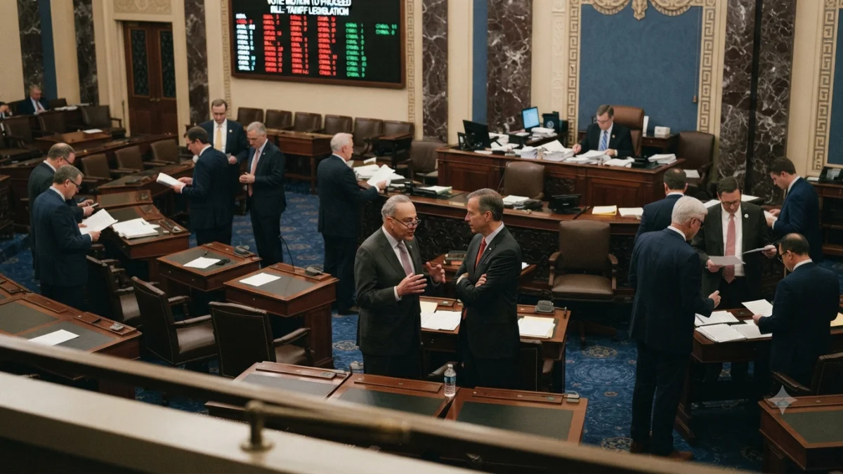 US Senate Votes to Advance Bill Enabling Tariffs on India China
