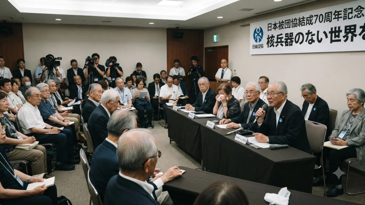 Hidankyo Marks 70th Anniversary With Anti-Nuclear Vow