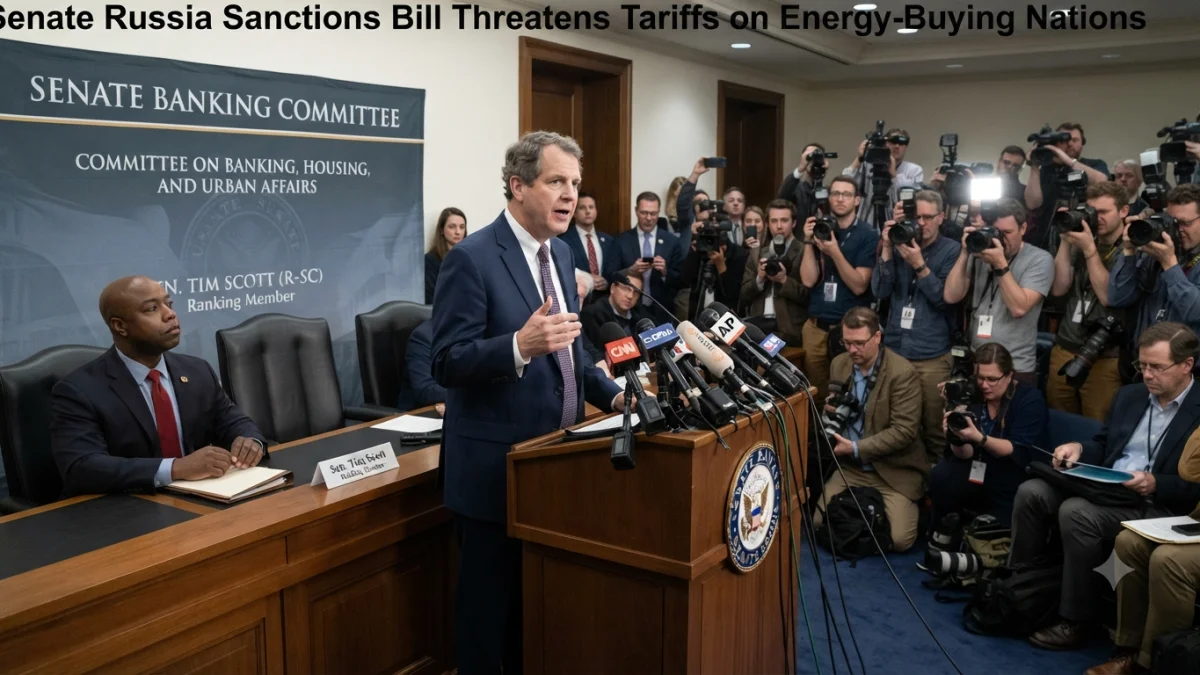 Senate Russia Sanctions Bill Threatens Tariffs on Energy-Buying Nations