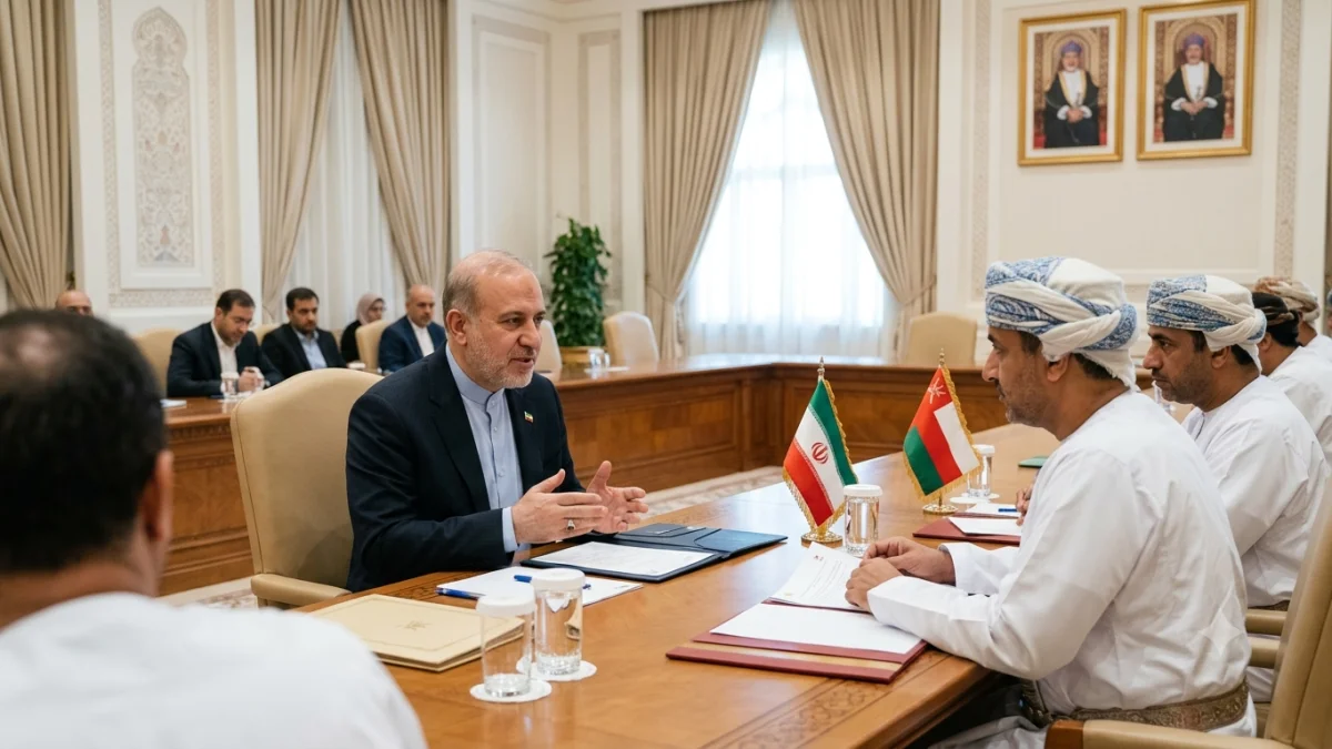 Iran Says Oman Hormuz Deal Nears Final Stages