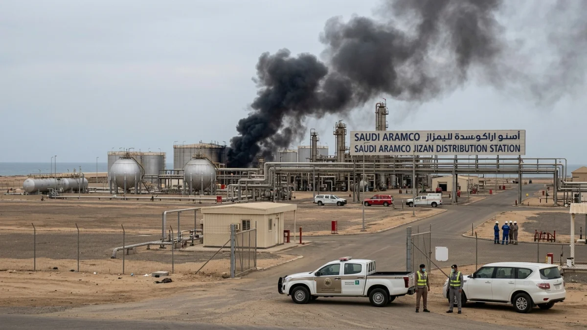Houthis Claim Attack on Saudi Aramco Oil Facility