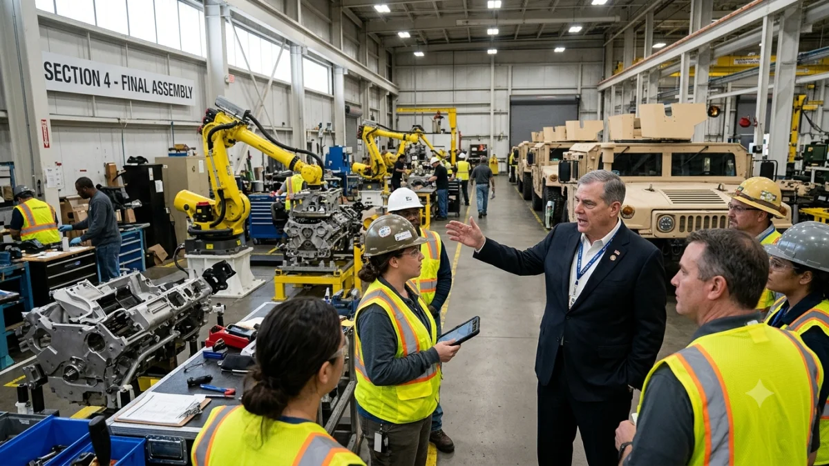 Pentagon Urges Defense Firms to Ramp Up Production