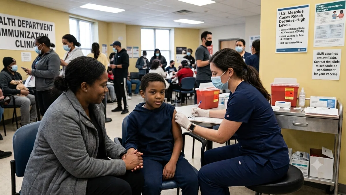 Measles Cases Reach Highest Levels in Decades Across United States