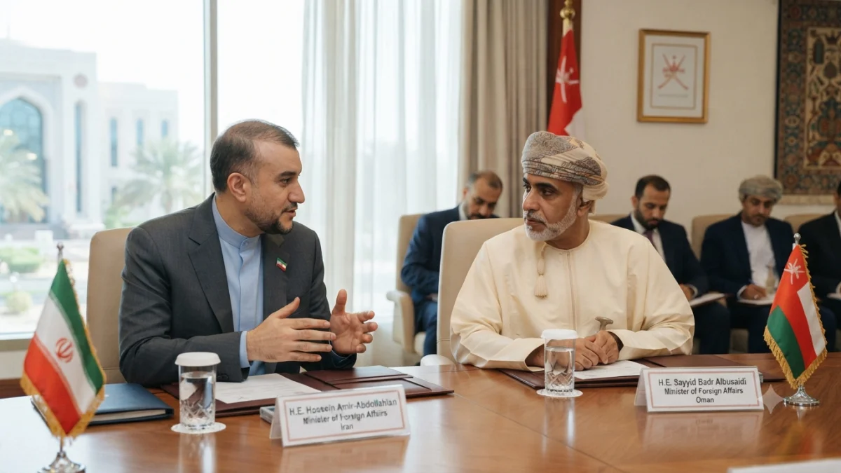 Iran Says Oman Hormuz Deal Nears Final Stages With Conditions