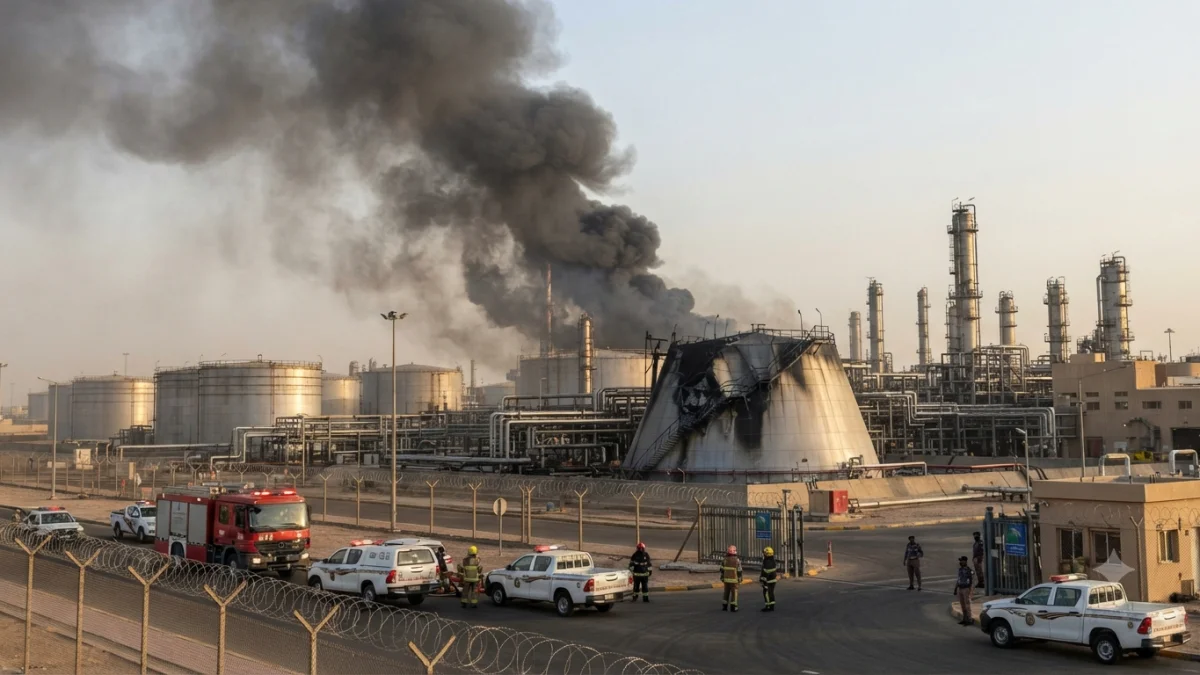 Houthis Claim Attack on Saudi Oil Refinery Facility