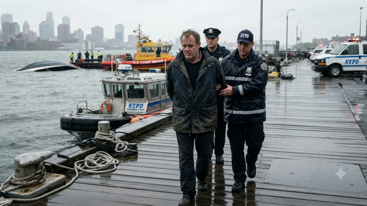 Captain Arrested After Fatal New York Harbor Boat Capsizing