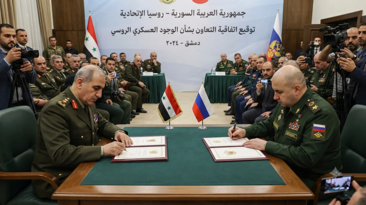 Syria and Russia Reach Deal on Future of Military Bases