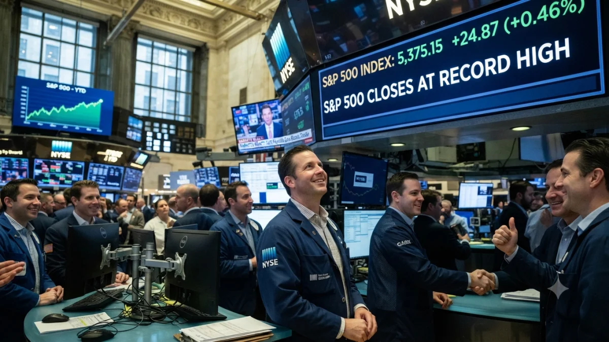 S&P 500 Closes at Record High After Soft Employment Data