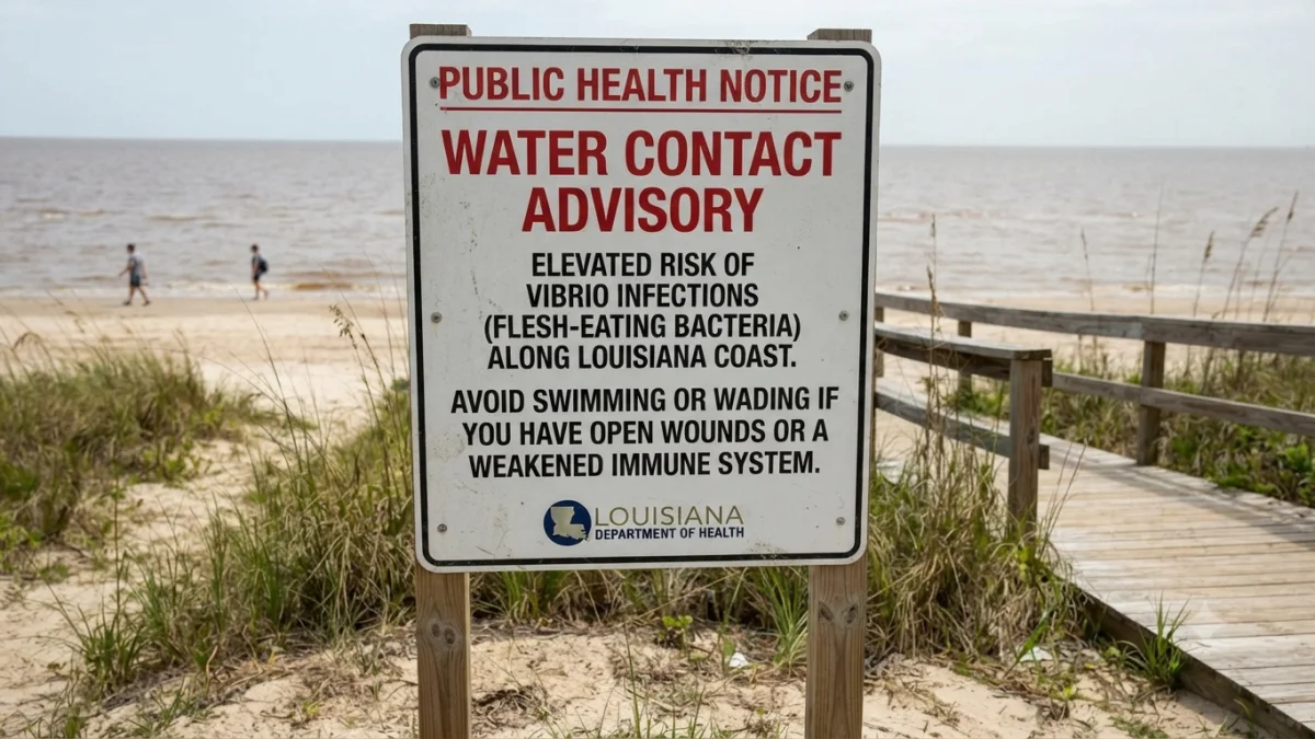 Flesh-Eating Bacteria Cases Rise Along Louisiana Gulf Coast