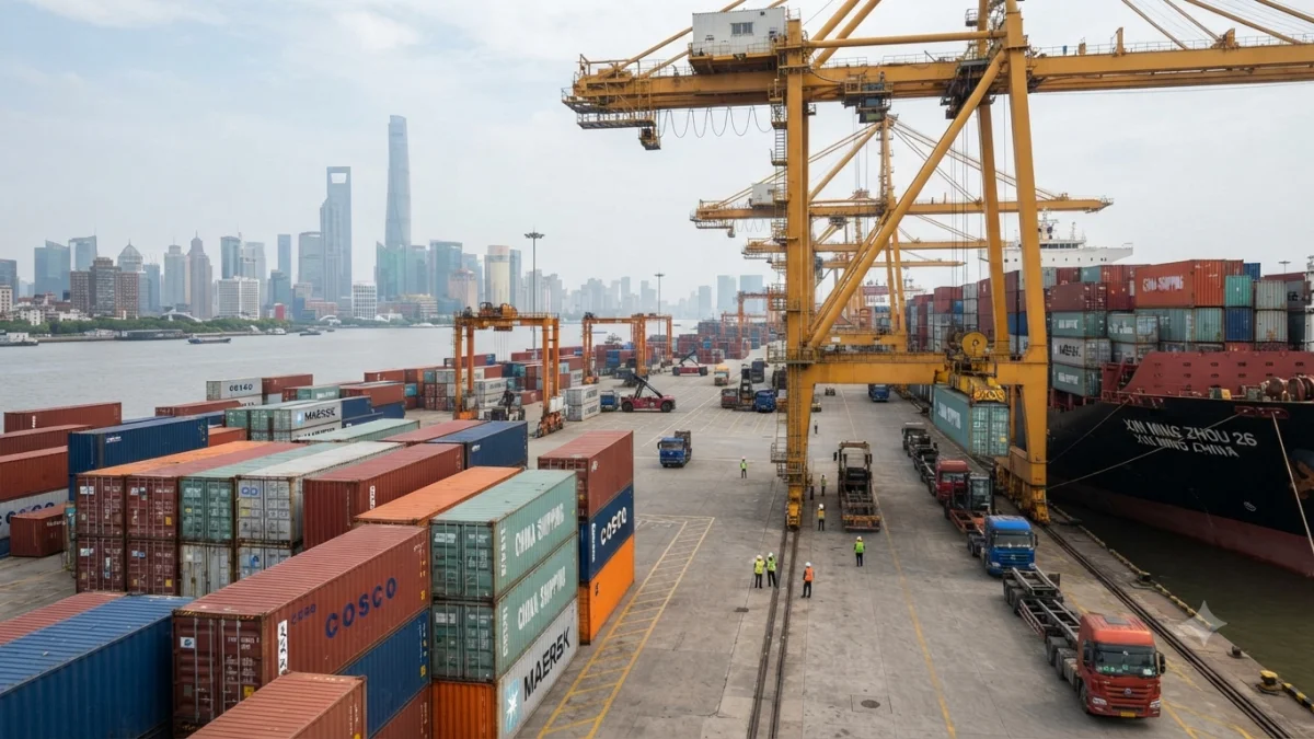China Producer Prices Ease While Export Strength Continues