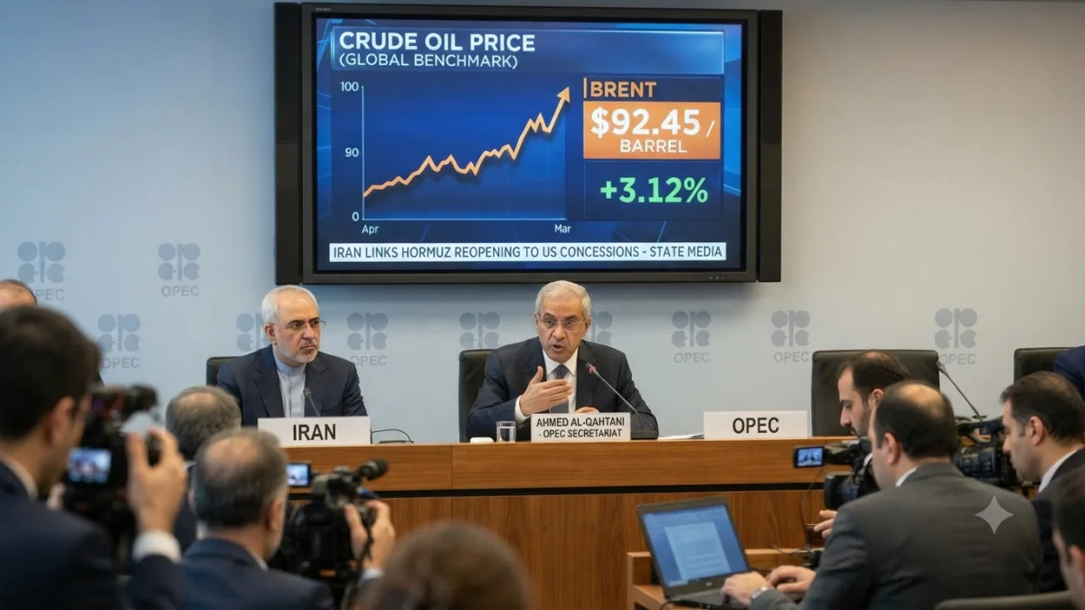 Iran Links Hormuz Reopening to US Concessions and Lifts Oil Prices