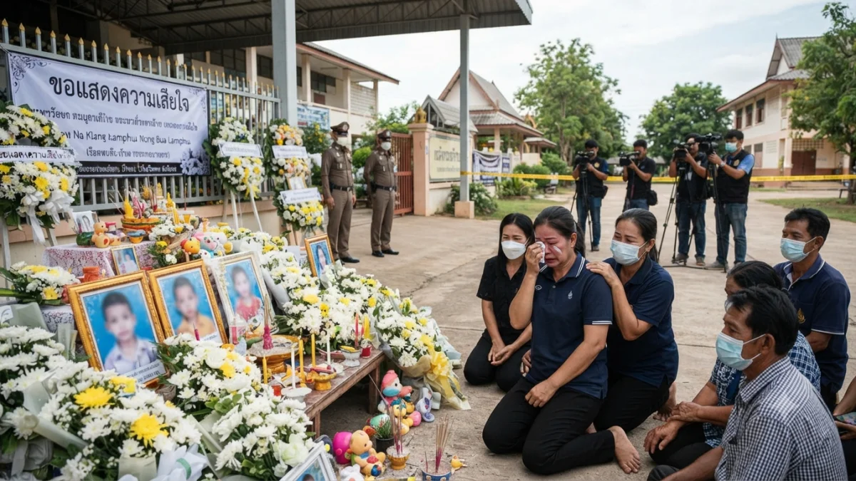Communities in Thailand Confront Grief After Deadly School Shooting