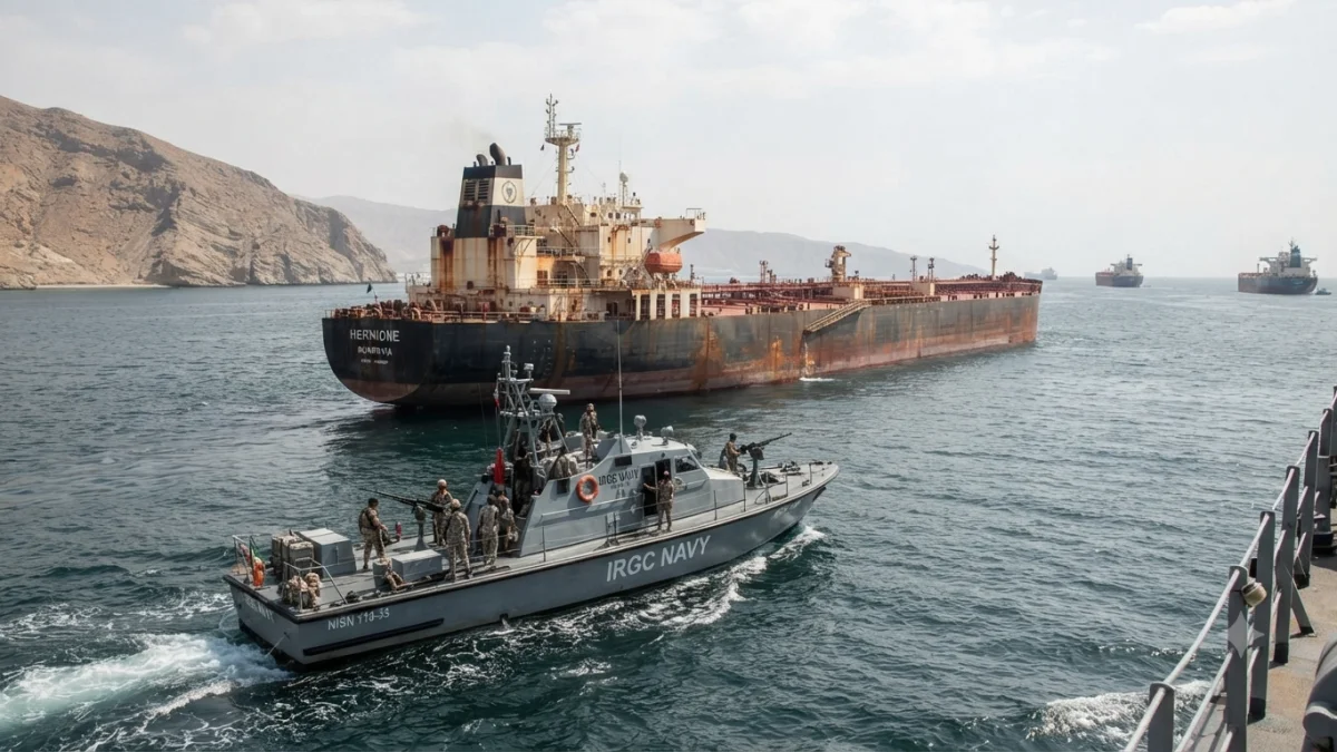 Oil Rises as Iran Holds Strait of Hormuz Closed