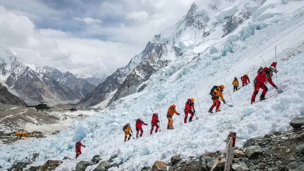 Avalanche on Broad Peak Kills Ten Climbers