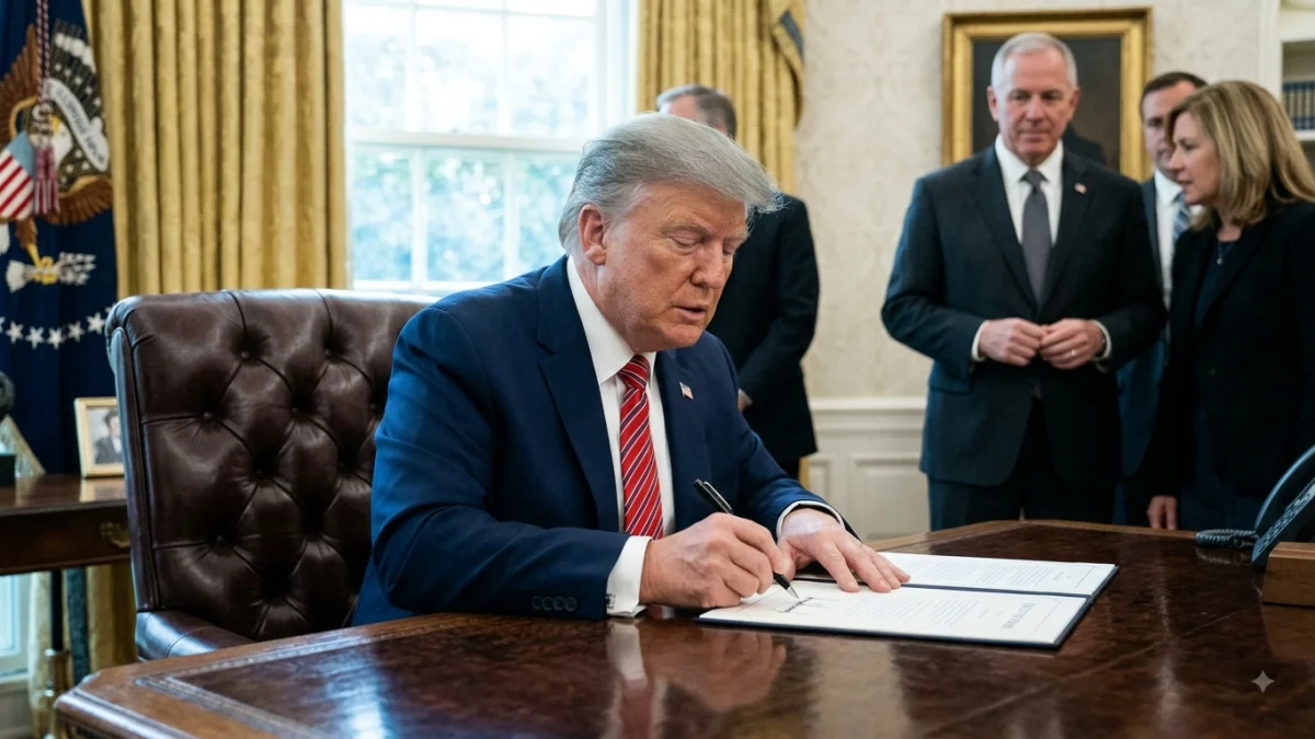 Trump Signs Executive Order Reducing Childhood Vaccine Schedule