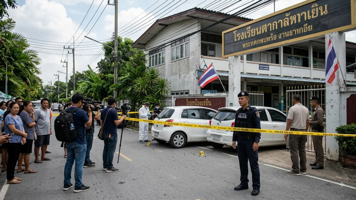 Thai Shootings at Residence and School Leave Nine Dead