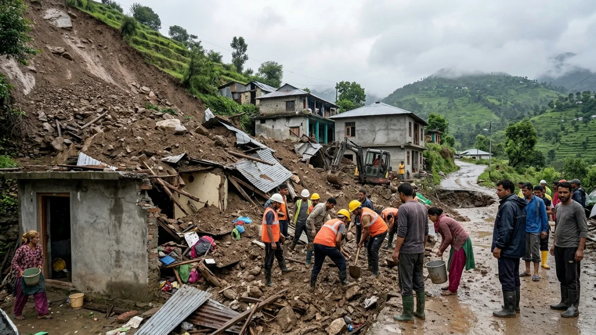 Himachal Pradesh Monsoon Claims One Hundred Fifty-Seven Lives