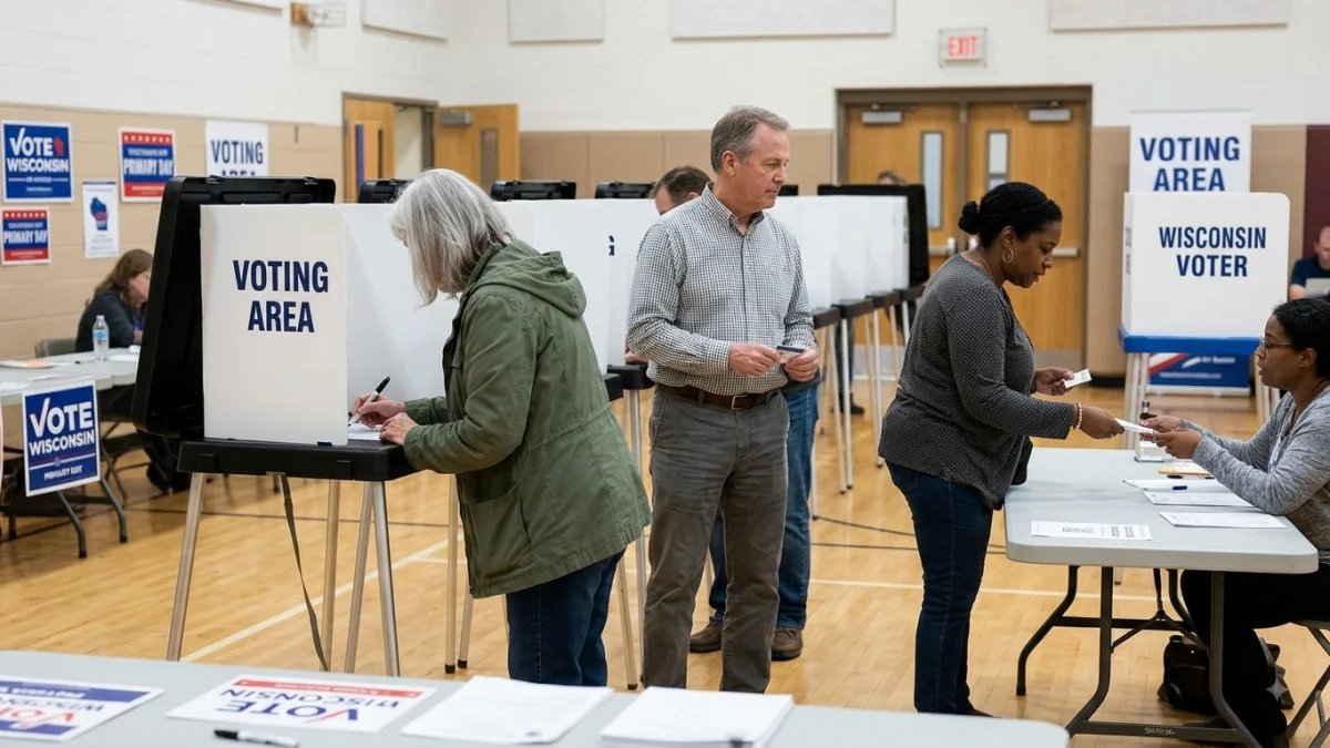 Wisconsin Primary Tests Progressive Democrats Against Moderates