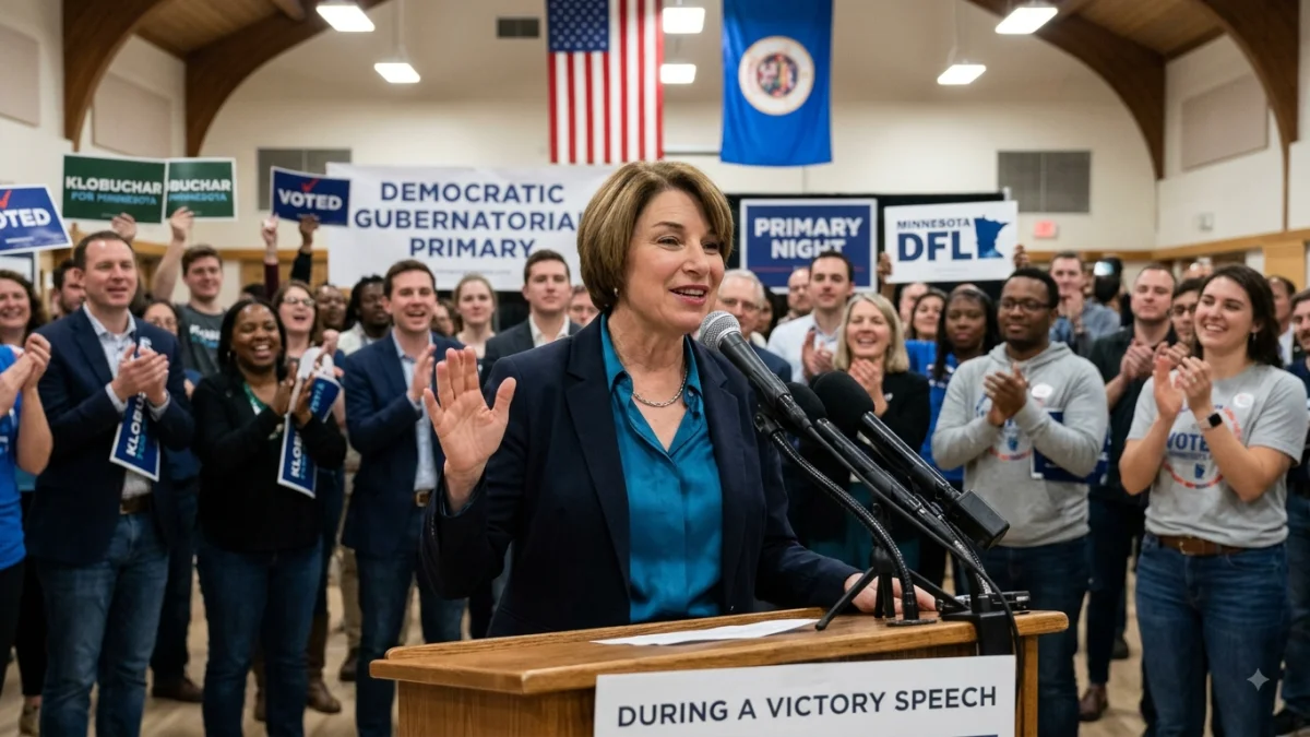 Amy Klobuchar Wins Minnesota Democratic Gubernatorial Primary