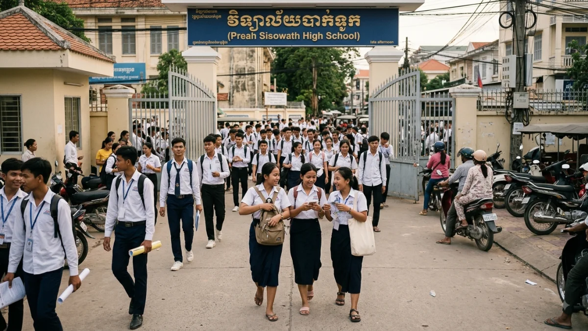 Cambodian Upper Secondary School Exams Conclude for 2026