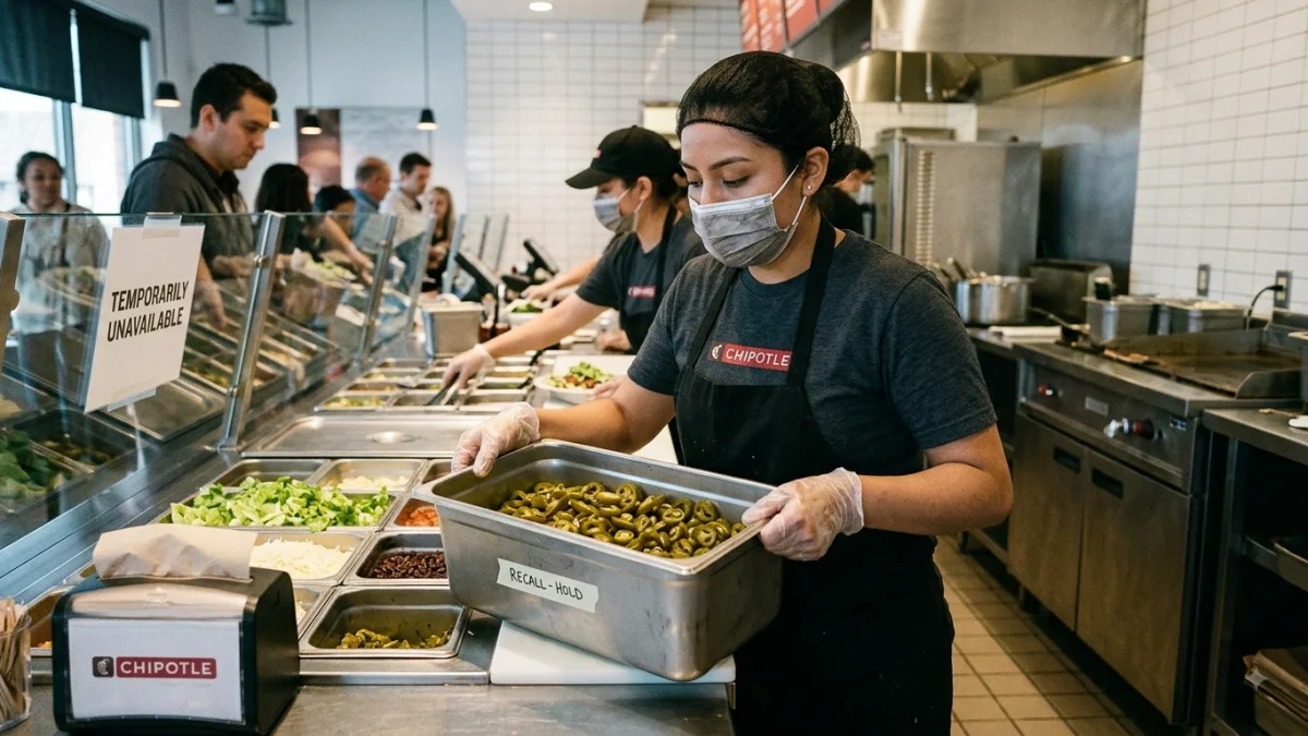 Chipotle Issues Recall After Jalapeño Contamination Concerns