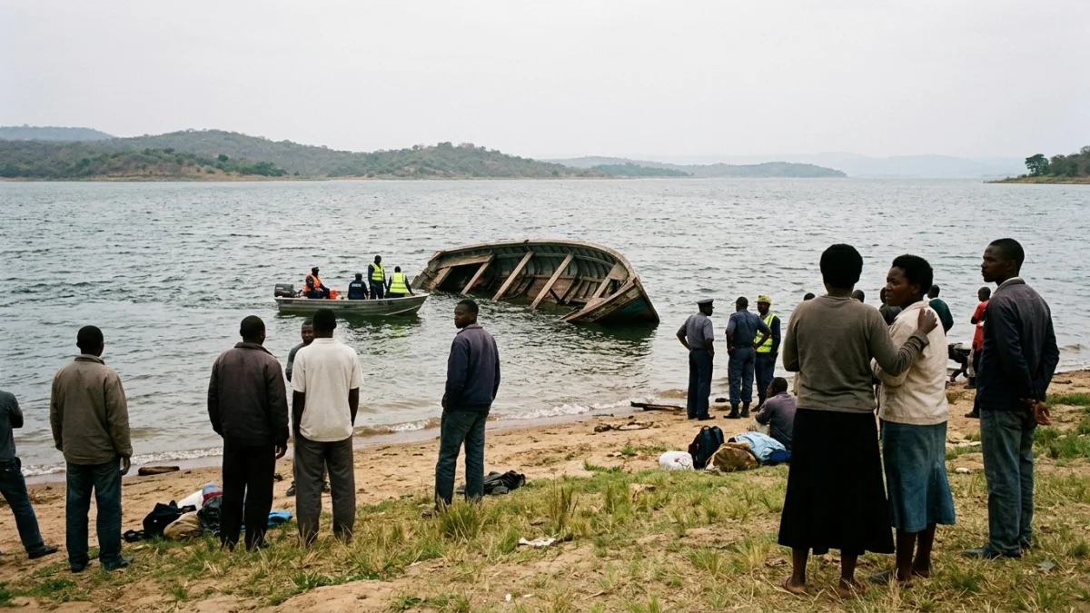 Zimbabwe ferry capsizes on Lake Kariba killing over forty