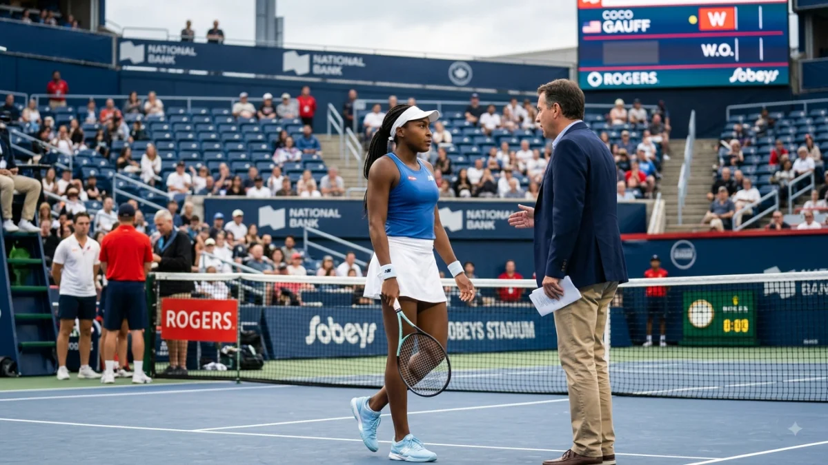 Coco Gauff advances to Toronto Masters semi-finals by walkover