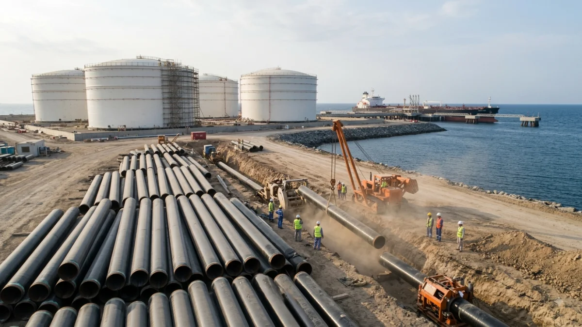 Gulf states invest billions in oil export routes bypassing Hormuz