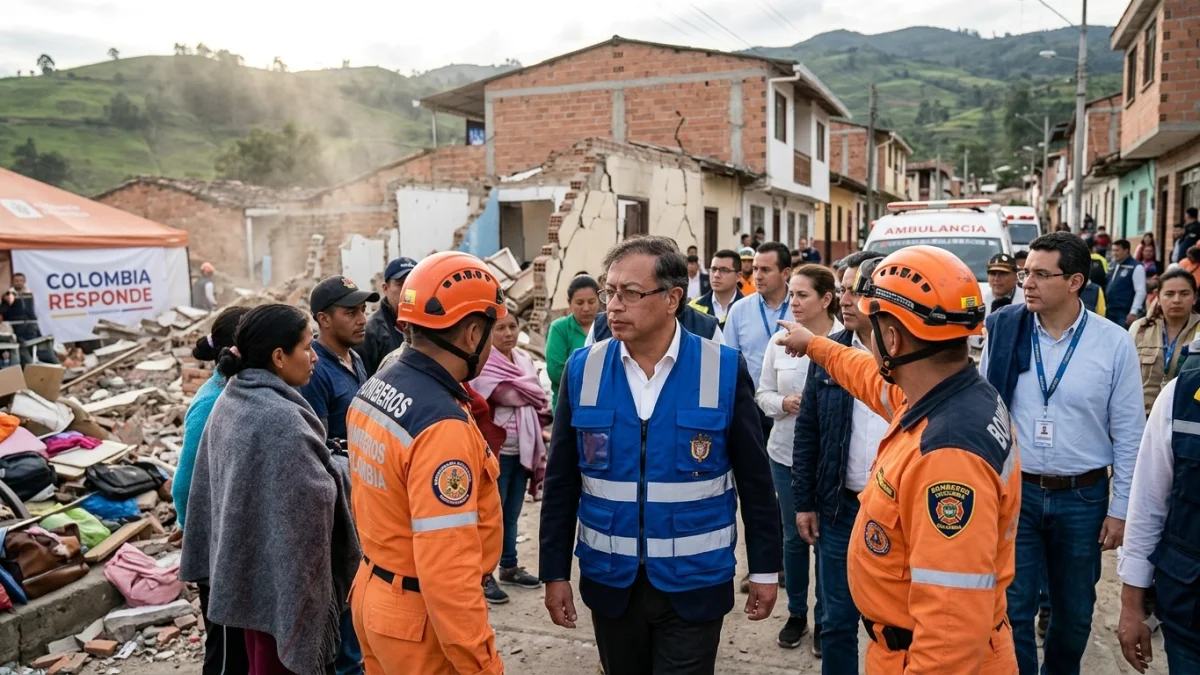 Colombia Earthquake Response Tests New President's Crisis Leadership