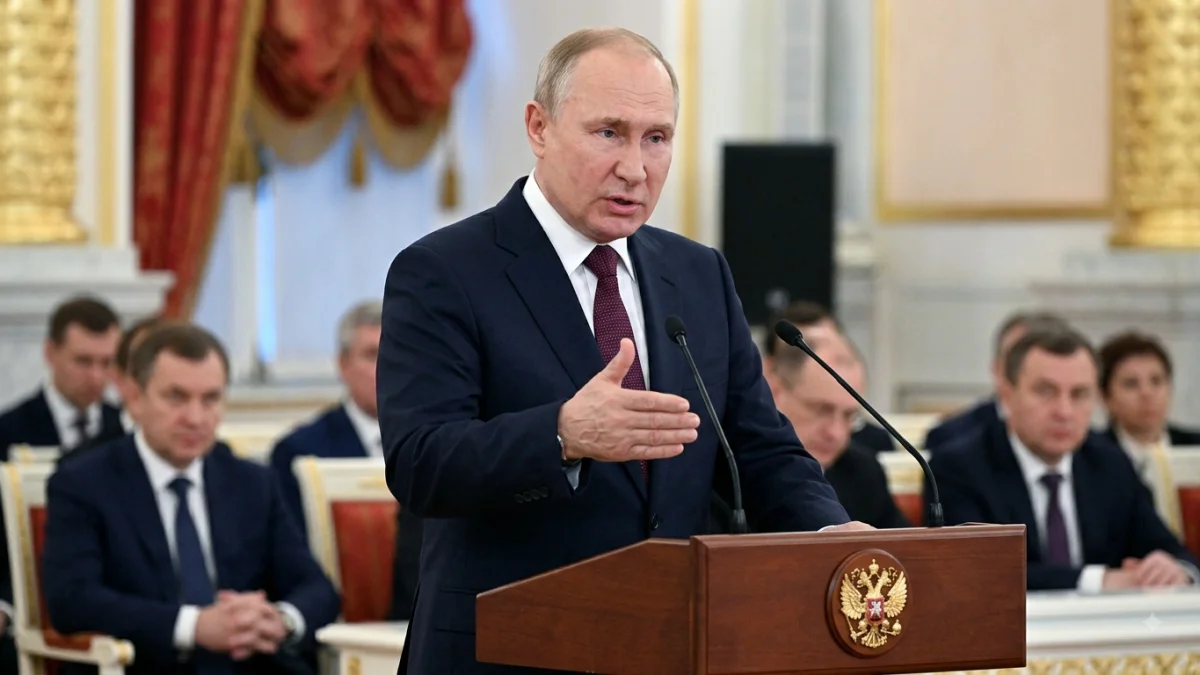 Putin Threatens Ship Seizures Amid Europe Sanctions on Shadow Fleet