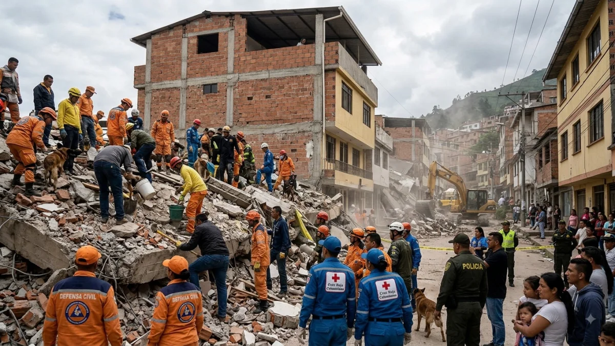 Colombia Quake Death Toll Climbs to 265