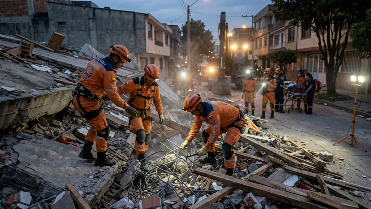 Rescuers Enter Final Phase After Colombia Quake