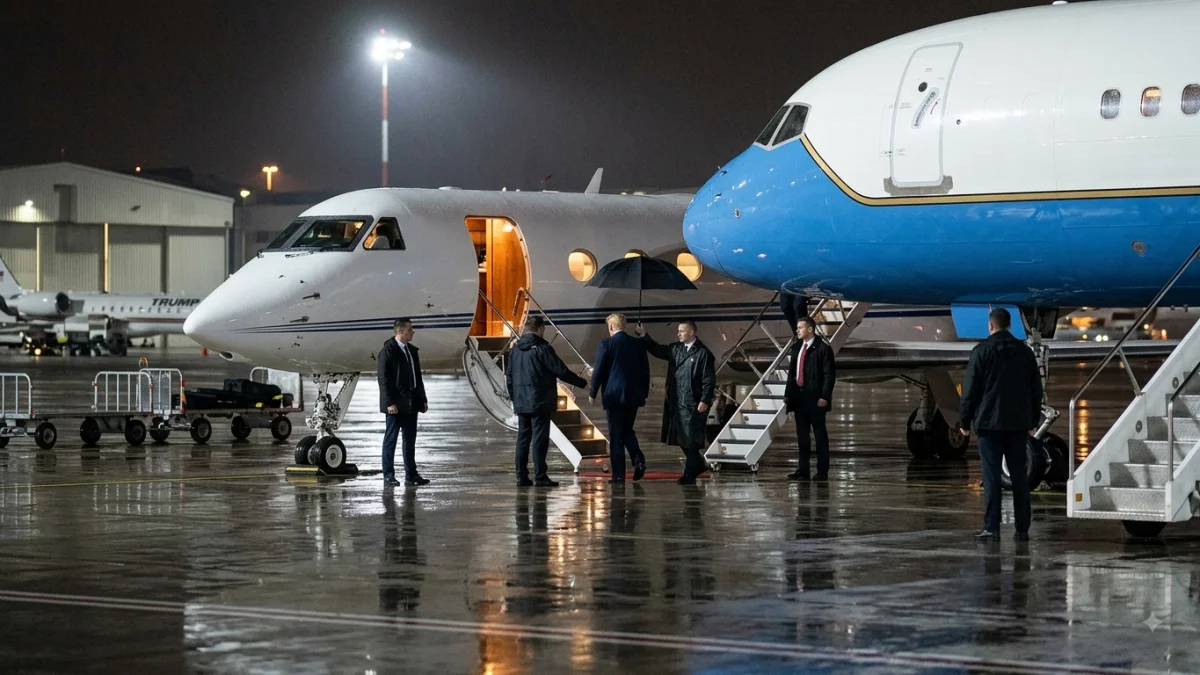 Reports Detail Trump Secret Plane Switch in Turkey