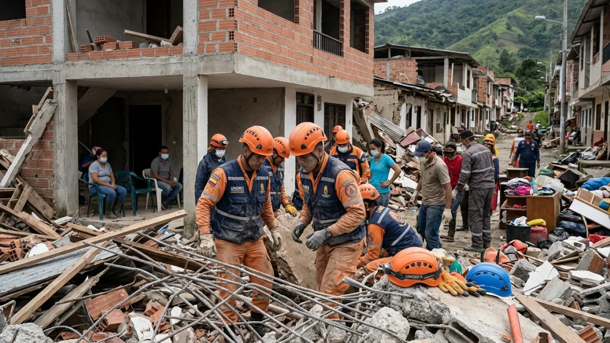 Colombia Earthquake Death Toll Climbs Past 265