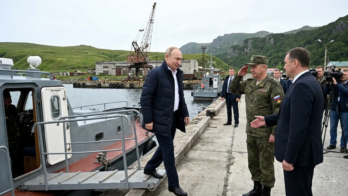 Putin Visits Disputed Kuril Islands Drawing Japan Protest